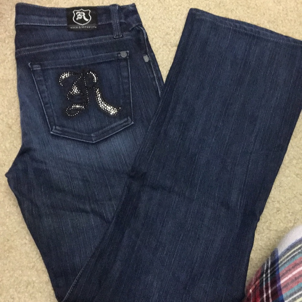 Authentic rock and republic jeans